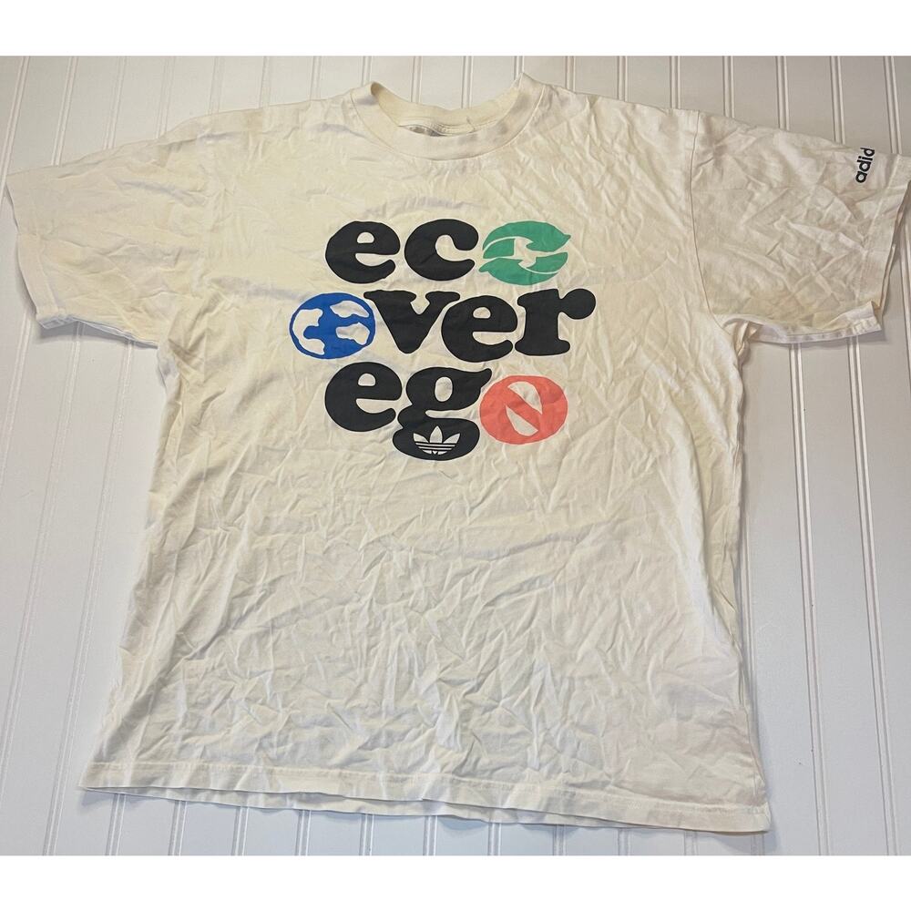 Adidas Originals Eco Over Ego Short Sleeve Tee T Shirt Size‎ Mens Medium Large?